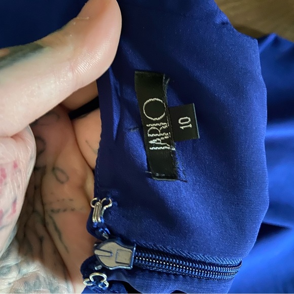 Jarlo blue dress in a size 10 - Picture 6 of 7